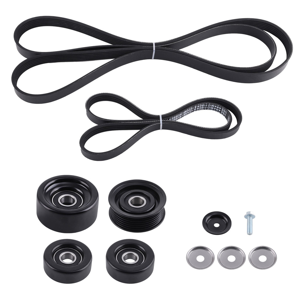 V-Ribbed Belt Kit for Holden Commodore VT VX VY VZ GEN III ZPN33742