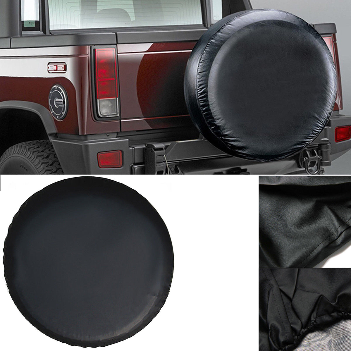 18'' Spare Tire Wheel Cover for 285/50R18 285/50R20 285/55R18 285/55R20 Mud Tyre