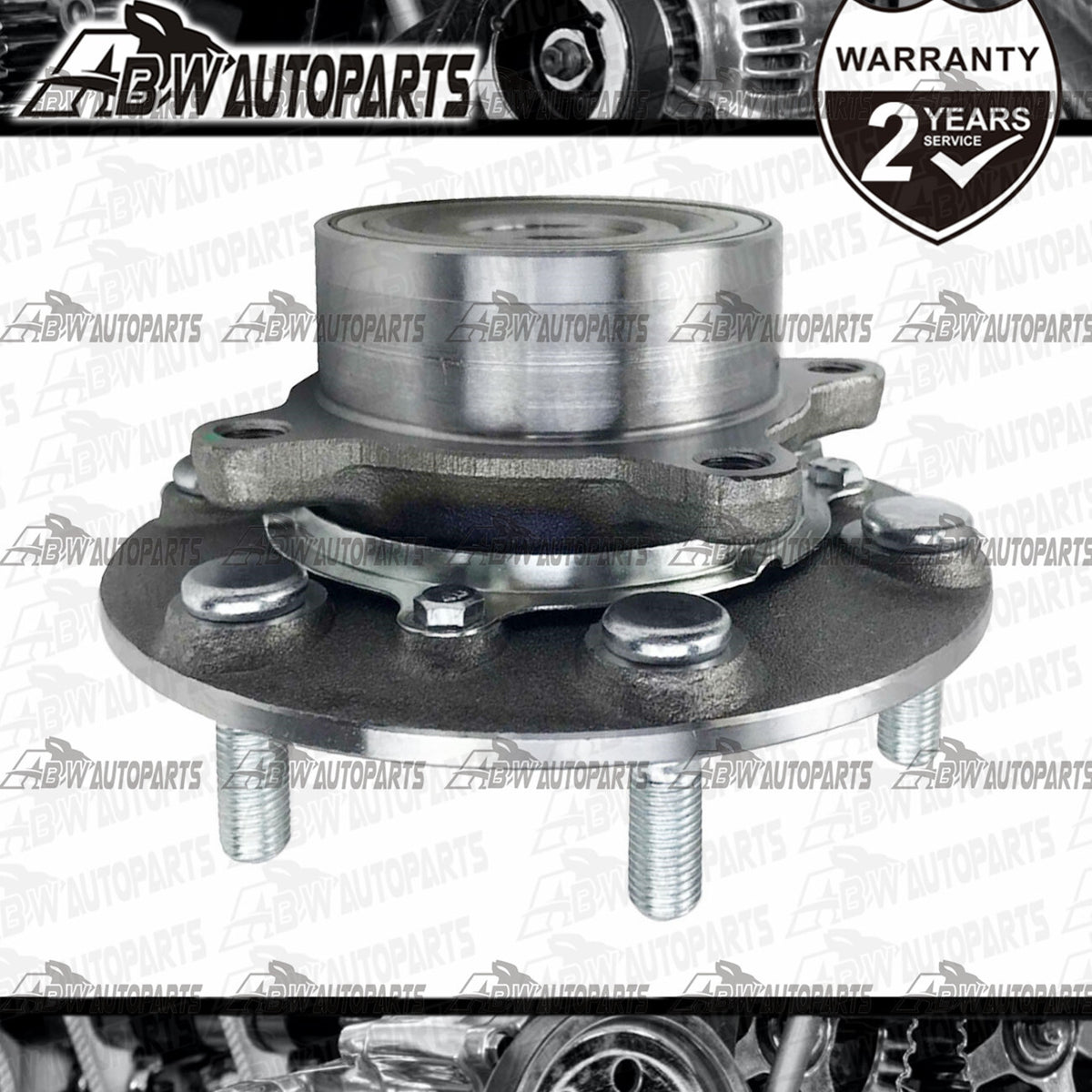 2x Front Wheel Bearing Hub For Mitsubishi Triton ML,MN,MQ,MR ABS 4WD & RWD 2006+