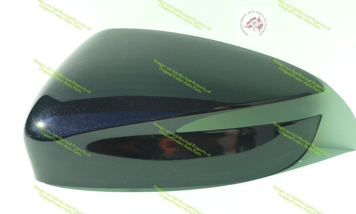 Left Door Mirror Cap Housing for Mazda CX-5 CX5 KE Series 2 Jet Black Mica 41W