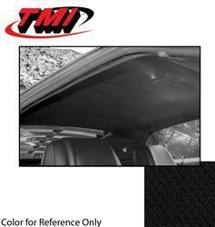 1971-73 Mustang Coupe Headliner - Black Tier Grain