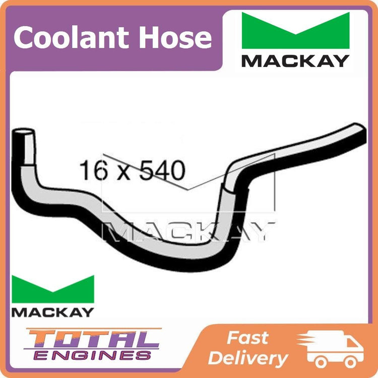 Mackay Coolant Recovery Tank Hose fits Nissan Patrol IV 3.0 D - CH4866