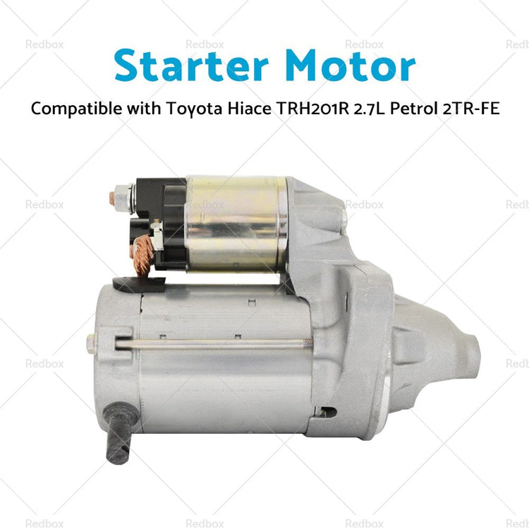 Starter Motor Suitable For TOYOTA HILUX Commuter TGN16R 2TR-FE PETROL 2005 UP
