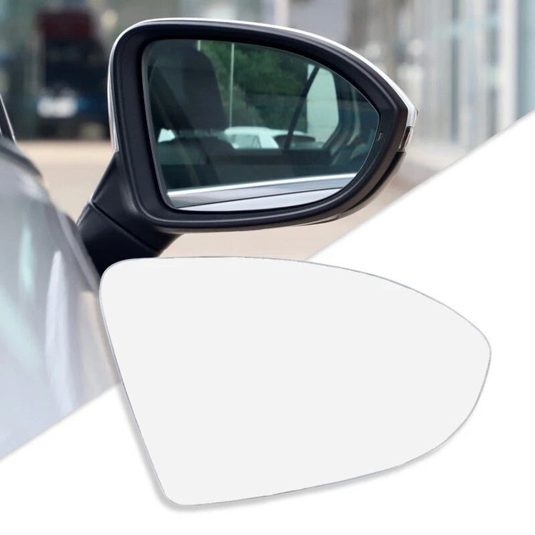 Right Side Mirror Glass for VW GOLF MK7 MK7.5 2013-2018 With Heated Convex Base
