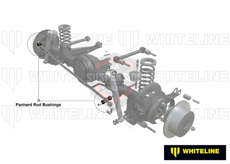 Whiteline W81006 - Panhard Rod - Bushing Kit (Mounting- panhard rod)