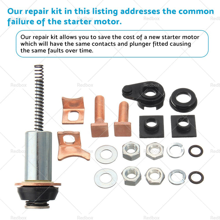 Starter Motor Repair Fix Kit Suitable for Land Rover Discovery Series 2 2.5