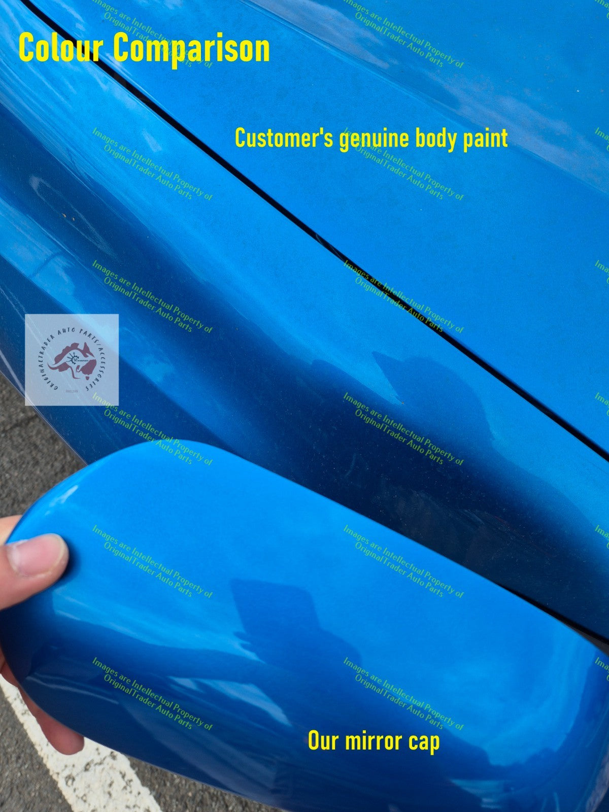 Right Side Mirror Cap Cover for Toyota Corolla *E180 Series 1 Tidal Blue 8T7*