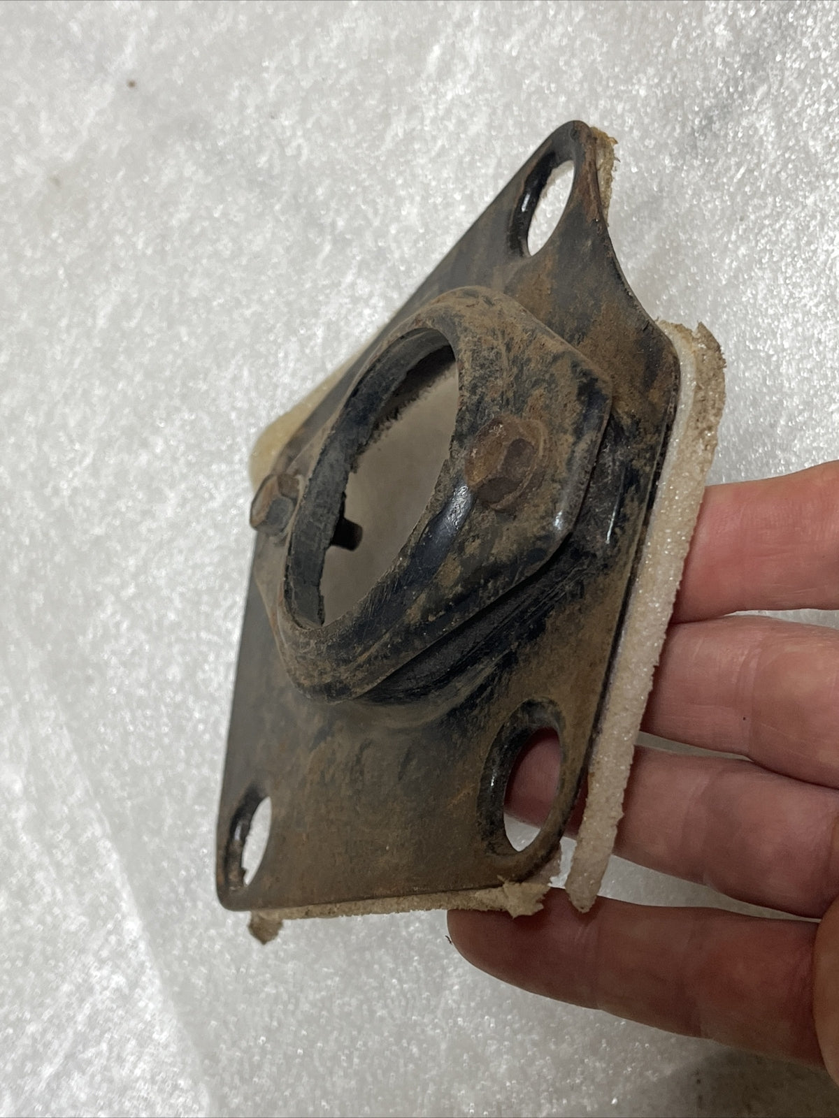 Chrysler Valiant VG VF Steer Colume Firewall Plate Used GC