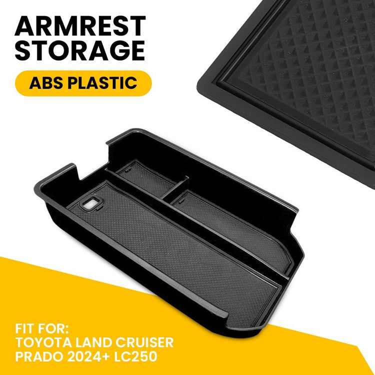 For Land Cruiser Prado 24 25 LC250 Car Armrest Storage Center Console Box Case
