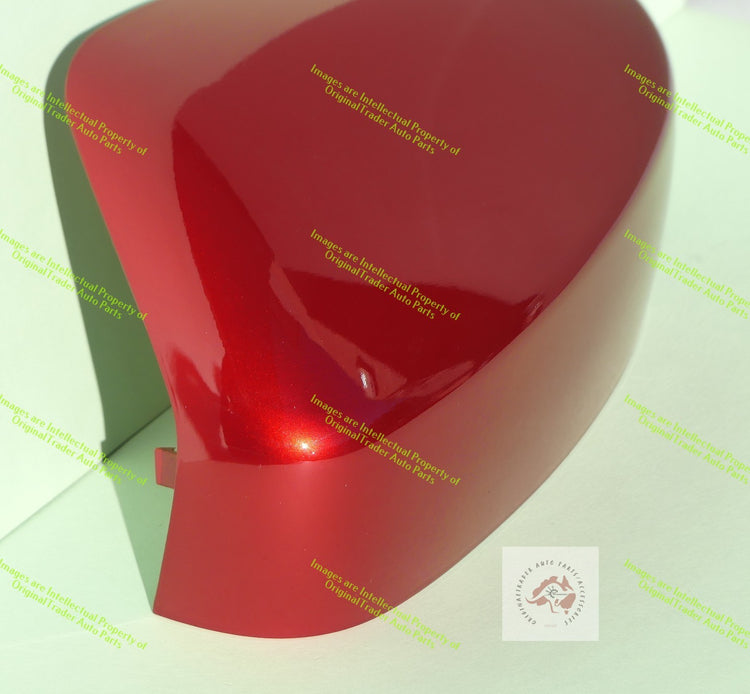 Left Door Mirror Cap Cover for Mazda 3 BN Series Soul Red Crystal Metallic 46V