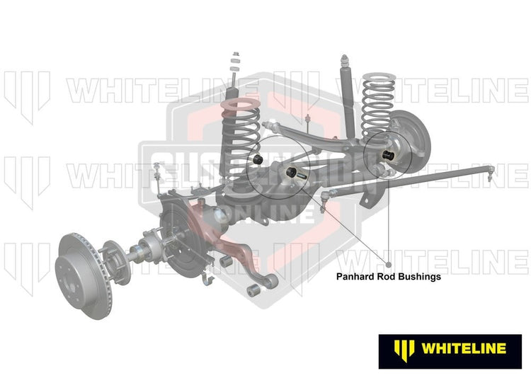 Whiteline W81430 - Panhard Rod - Bushing Kit (Mounting- panhard rod)