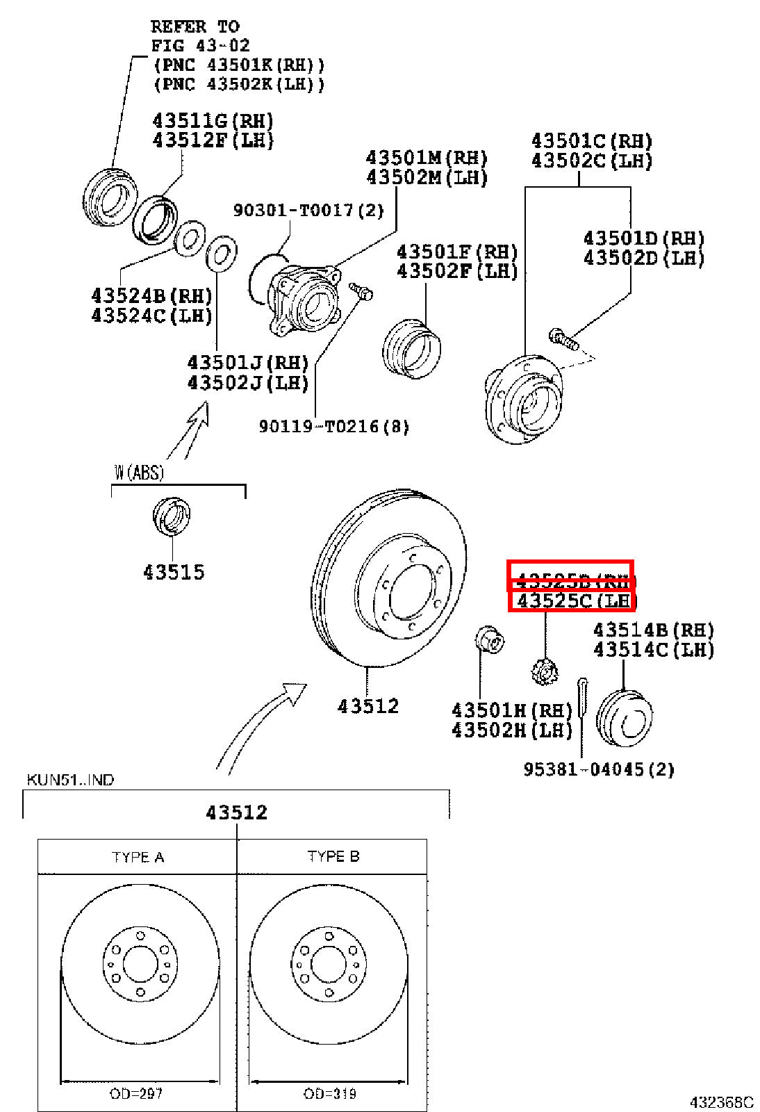 Genuine Regius Ace TRH229 Sequoia UCK45 Front Axle Outer CV Joint Lock Nut Cap