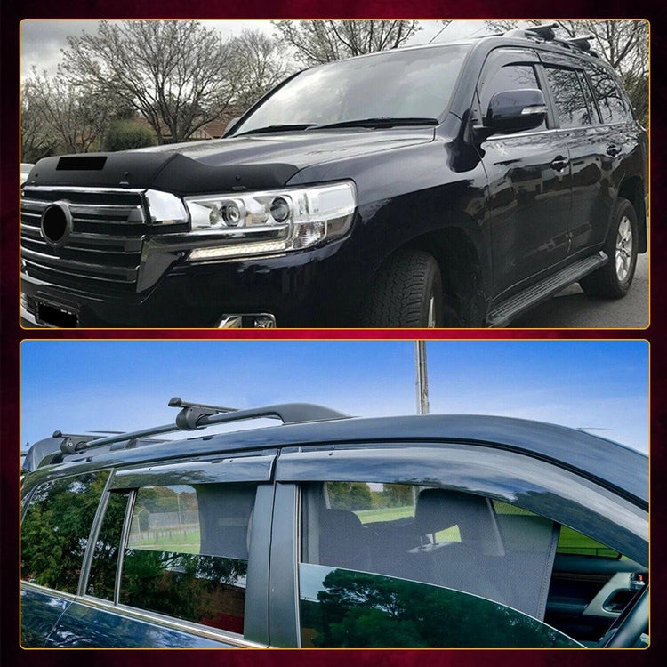 Weather shields Weathershields for Toyota Landcruiser LC200 2007-2021 Sun Visors