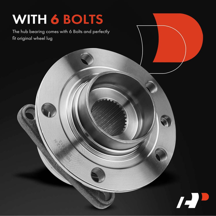 1x Front LH or RH Wheel Hub Bearing Assembly for Jeep Cherokee KL 2014-2021 FWD