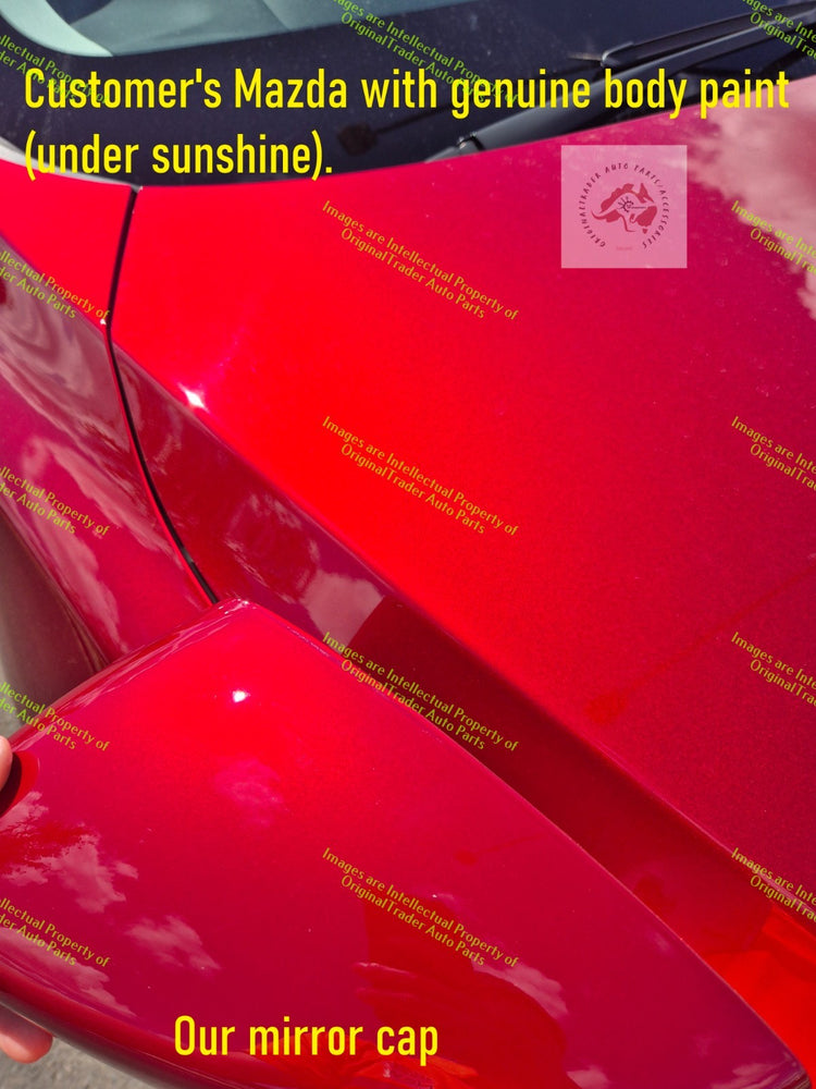 Left Door Mirror Cap Case Cover Mazda CX-9 CX9 TC Soul Red Crystal Metallic 46V