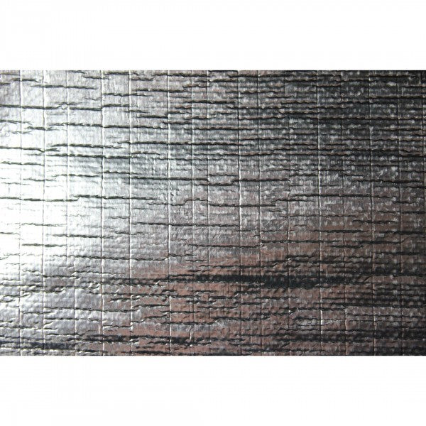 Heat Shield Mat 315mm x 1m Aluminised Fibreglass with adhesive Rated 590'C