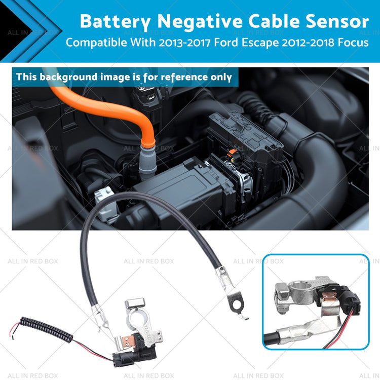 Battery Negative Cable Sensor Suitable for 2013-2017 Ford Escape 2012-2018 Focus