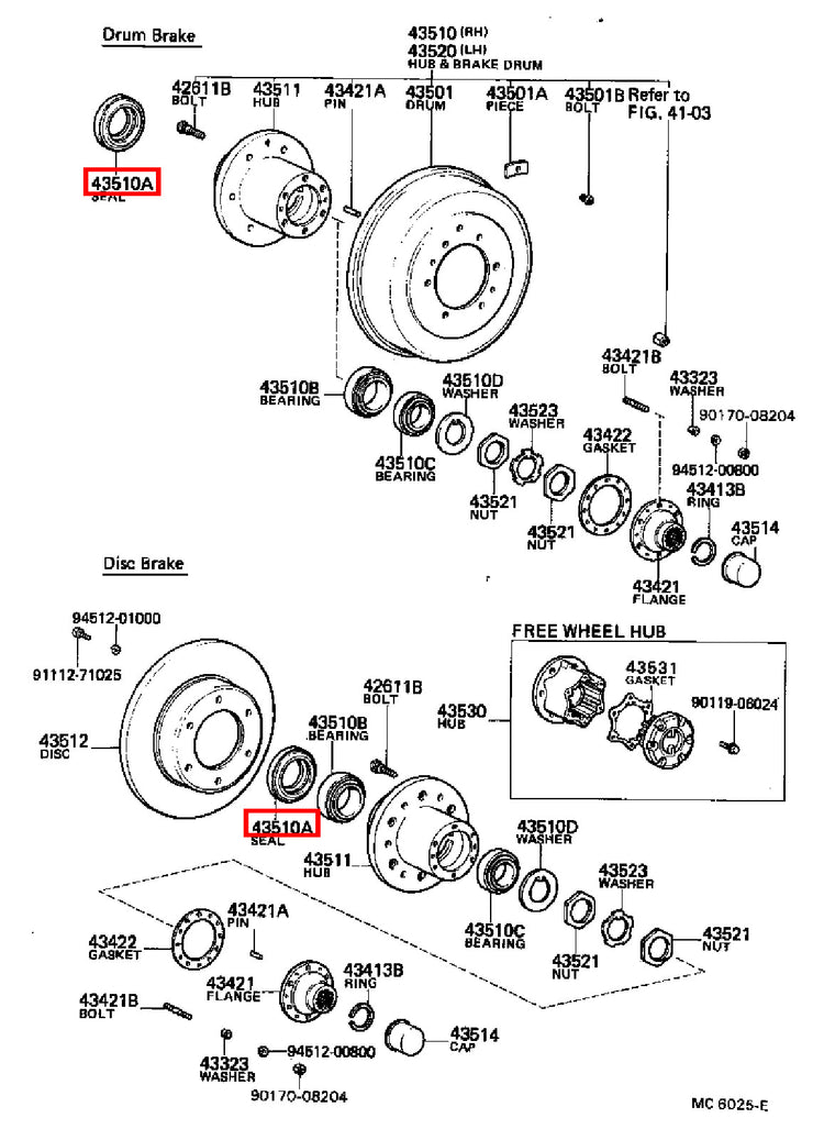 Genuine LandCruiser VDJ79 VDJ78 VDJ76 Wheel Bearing Hub Oil Seal