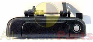 Toyota Hiace RZH / LH10# Black Front Door Outer Handle Passenger Side