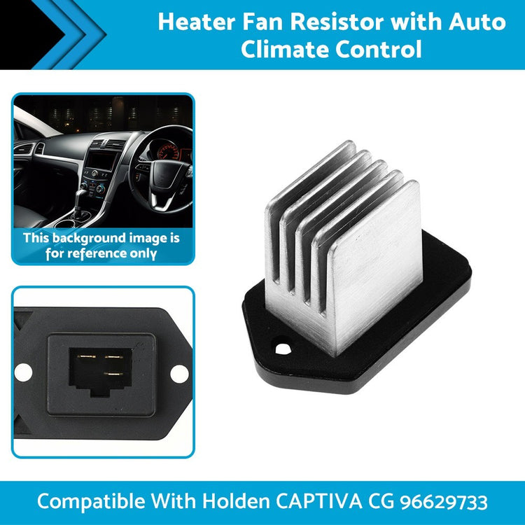 Blower Heater Fan Resistor W/Auto Climate Control Suitable For Holden Captiva CG