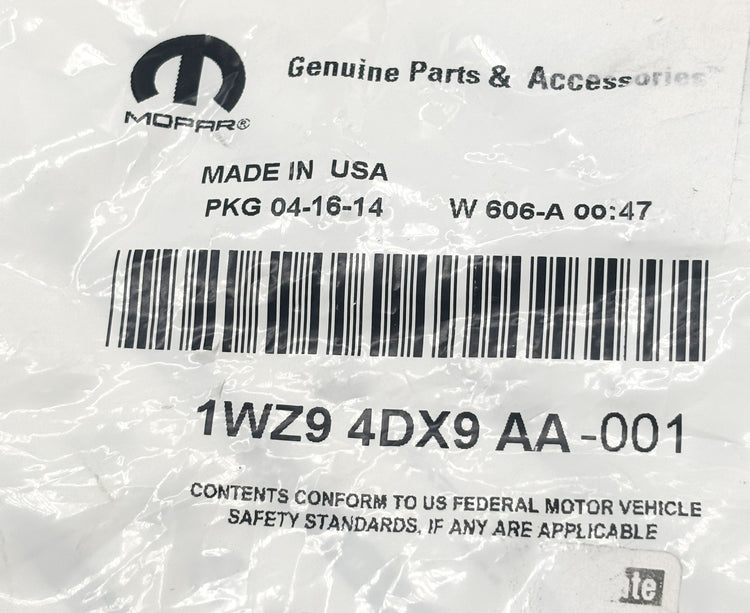 Genuine Jeep Cherokee (2014 - 2018) Quarter Panel Screw Cover Cap 1WZ94DX9AA OEM