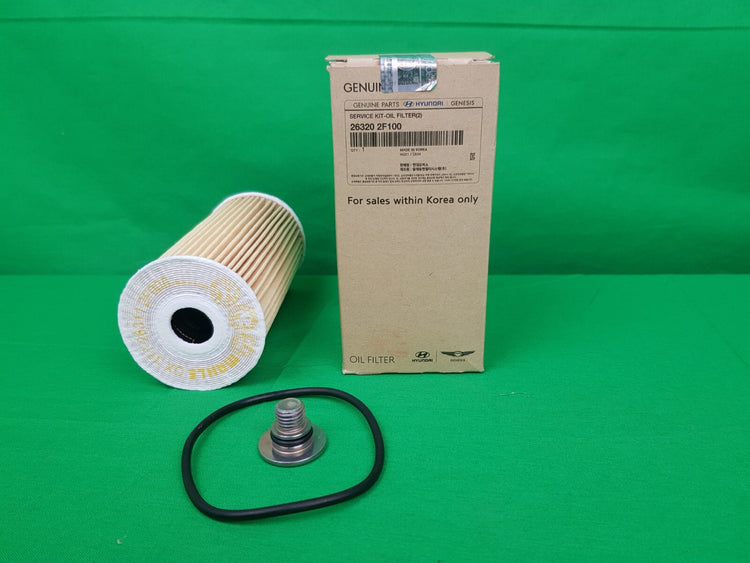 GENUINE HYUNDAI TUCSON TLE 2.0L TD SERVICE KIT (OIL FILTER + FUEL FILTER)