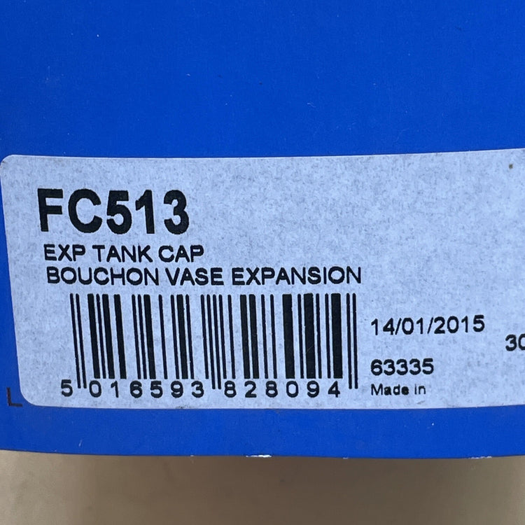 FC513 Bouchon Cap Expansion Tank Quinton Hazell QH NOS Fits Audi Porsche VW