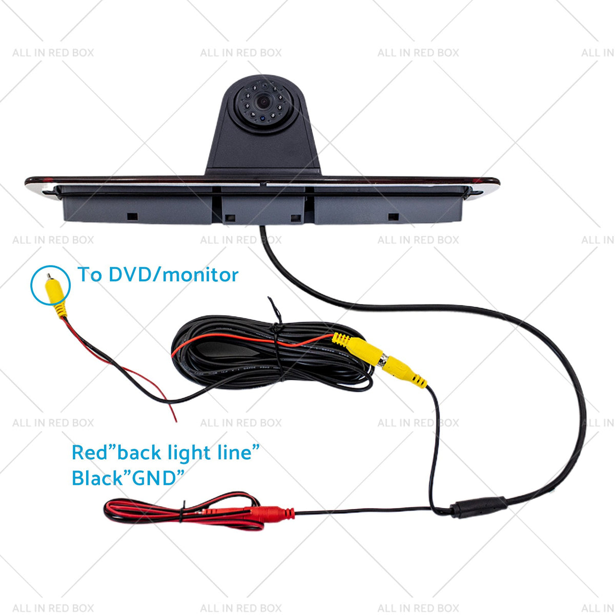 Brake Light Backup Camera 7 Monitor Suitable for Mercedes Sprinter 2006–2019