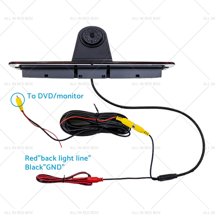 Brake Light Backup Camera 7 Monitor Suitable for Mercedes Sprinter 2006–2019