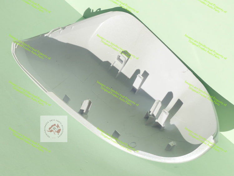 Right Side Mirror Case Cap for Toyota Corolla E210 Series Frosted White 089