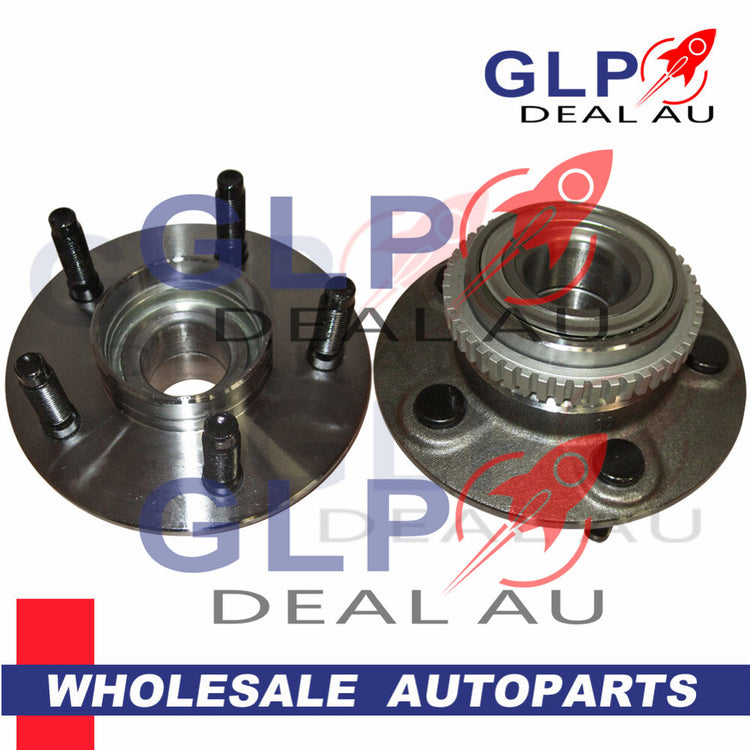 2 for Ford Falcon Brand New Front Wheel Bearing Hubs AU BA BF & Territory +Nuts