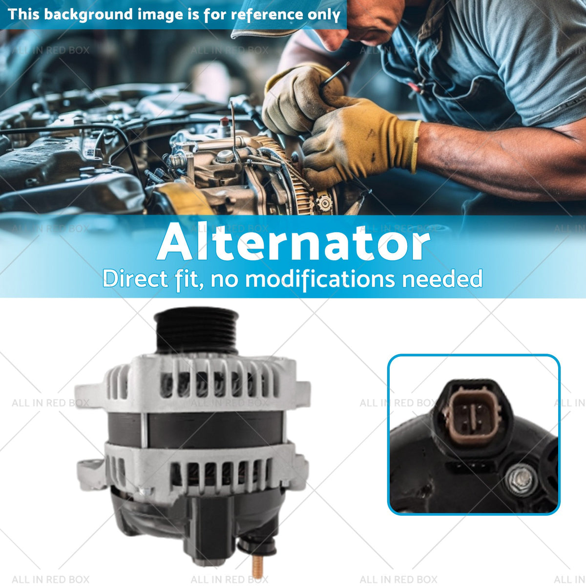 Alternator Suitable for Infiniti JX35 QX60 Nissan Murano Pathfinder 3.5L 150A