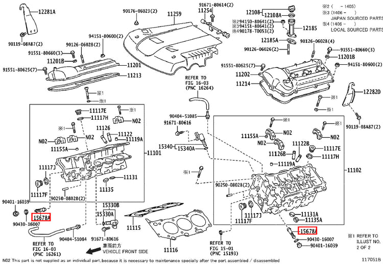 Genuine Hilux Surf GRN215 LandCruiser GRJ200 1GR VVTi Oil Control Valve Filter