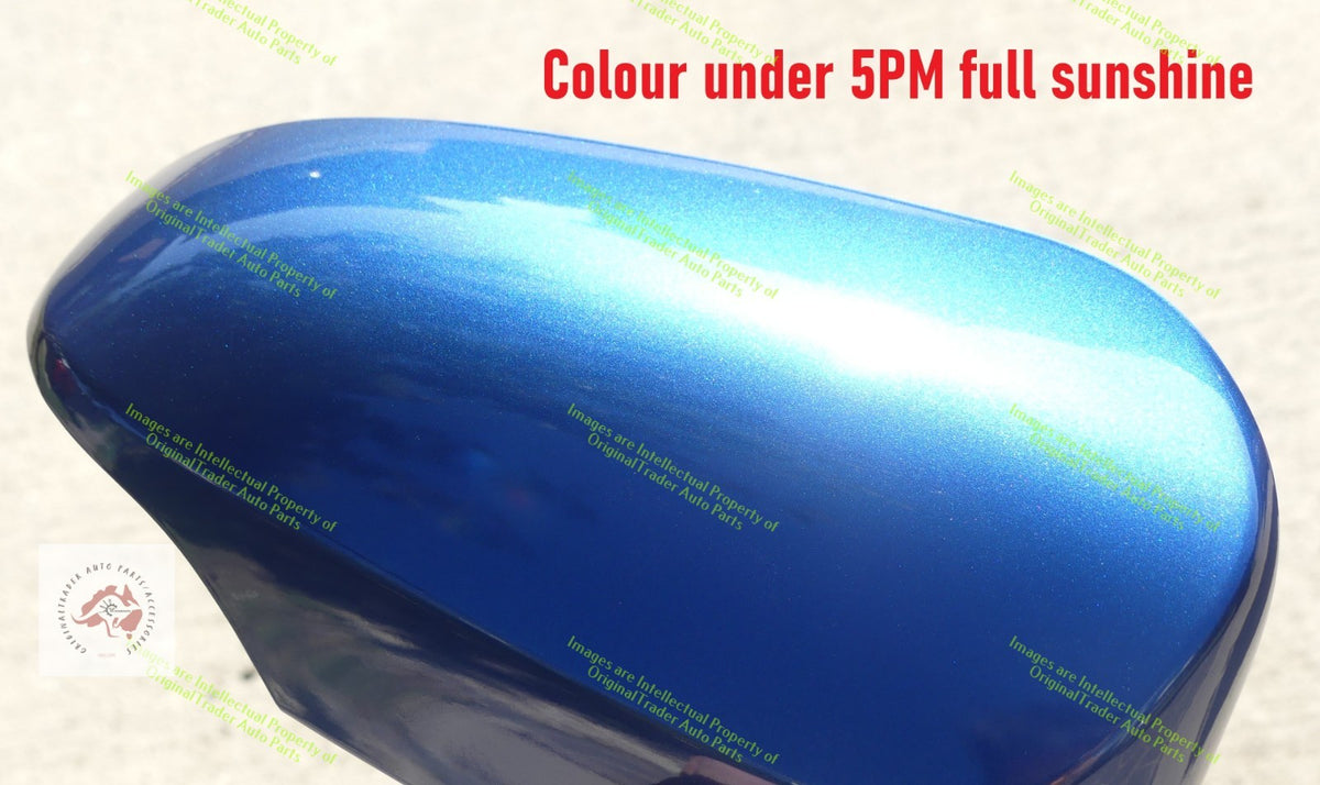 Right Side Mirror Cap Cover for Toyota Corolla *E180 Series 1 Tidal Blue 8T7*
