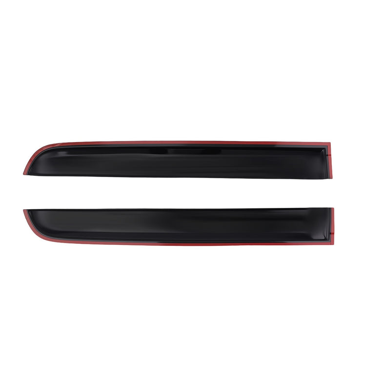Weather Shields for Nissan Navara D40 Dual Cab 2005-2015 Window Visors 4Pcs