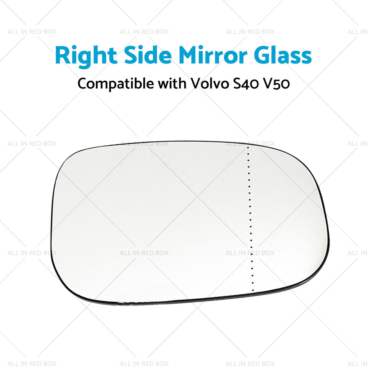 Right Mirror Glass Suitable for Volvo S40 V50 T5 04-12 Large Blinker