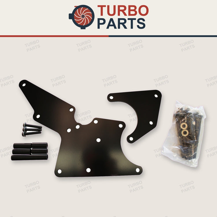 TFI Racing LS Chevrolet Alternator+Type 2 Power Steering Relocation Bracket Kit
