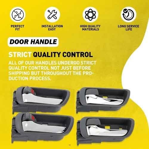 For Toyota Camry CV36 2002-06 Interior Door Handle 4pcs Front Rear Left Right