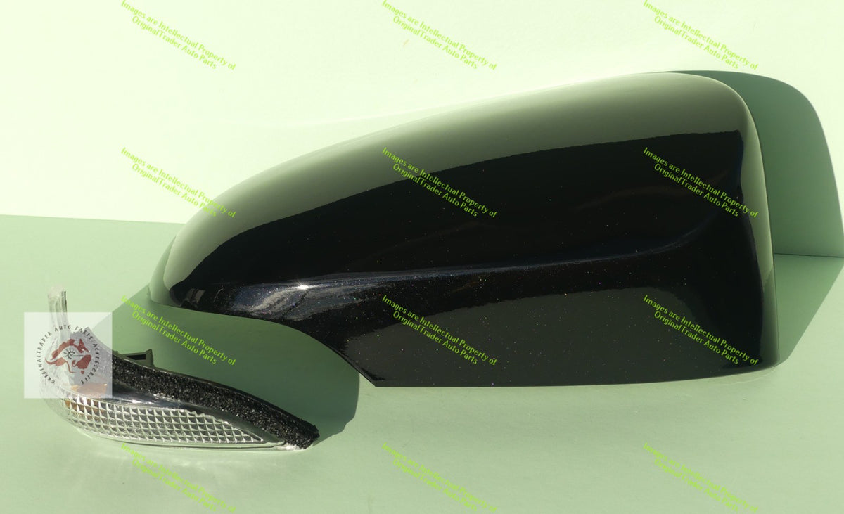 Right Side Mirror Cap Case Cover for Toyota Corolla E170 E180 Eclipse Black 218