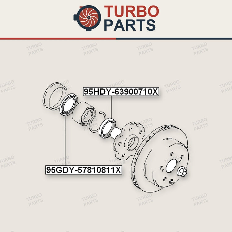 Toyota Aristo Rear Oil Seal Hub 55.25X81.1X8.05X11.1 & More