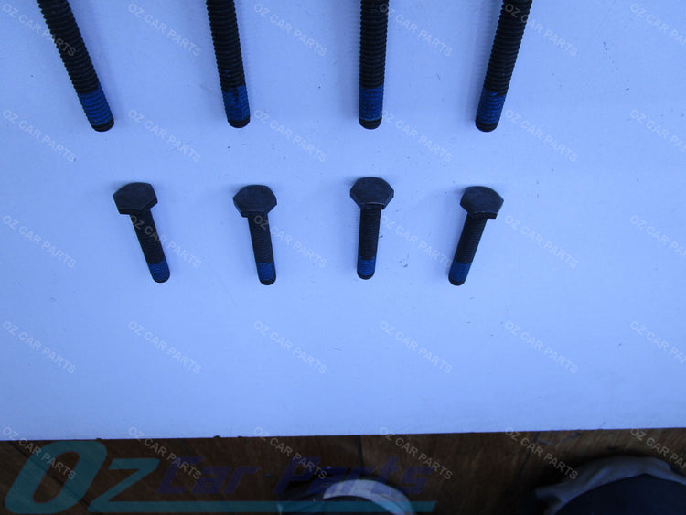 X-8 GENUINE MANUAL FLYWHEEL BOLTS SET FOR VY V6 HOLDEN COMMODORE GETRAG GEARBOX