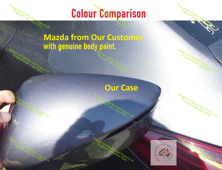 Left Side Mirror Case Housing fr Mazda CX-5 CX5 KE Series 2 Meteor Grey Mica 42A