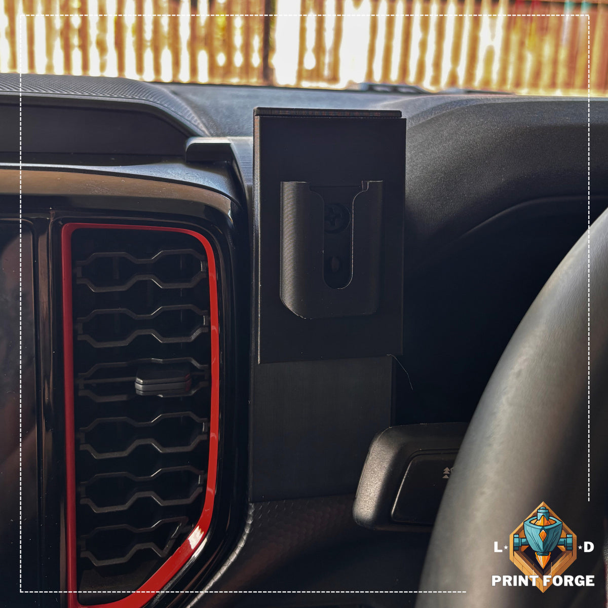 FORD Next-Gen Ranger/Everest/Raptor Phone Dash Mount - (NO Attachments Included)