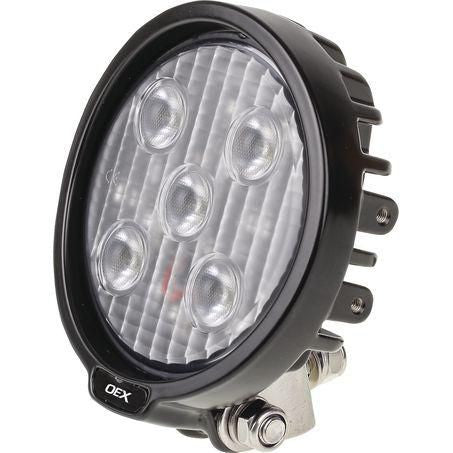 OEX LLX08201 Work Light Round 5 LED. 12V/24V, CISPR25 rated