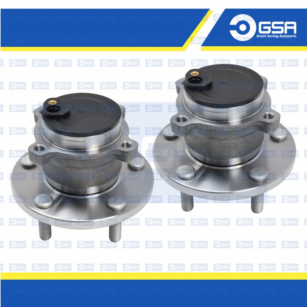2x Rear Wheel Hub Bearing Kit for MAZDA 3 BK BL Inc MPS & SP23 MAZDA 5 CW CR19