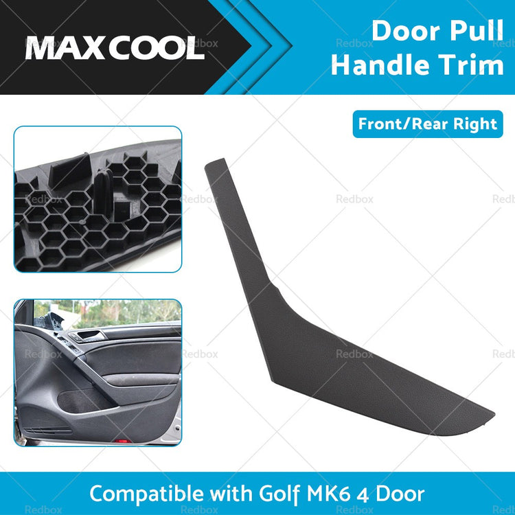 Right Inner Door Trim for Pull Handle Cover Suitable for VW Golf 2009-2013