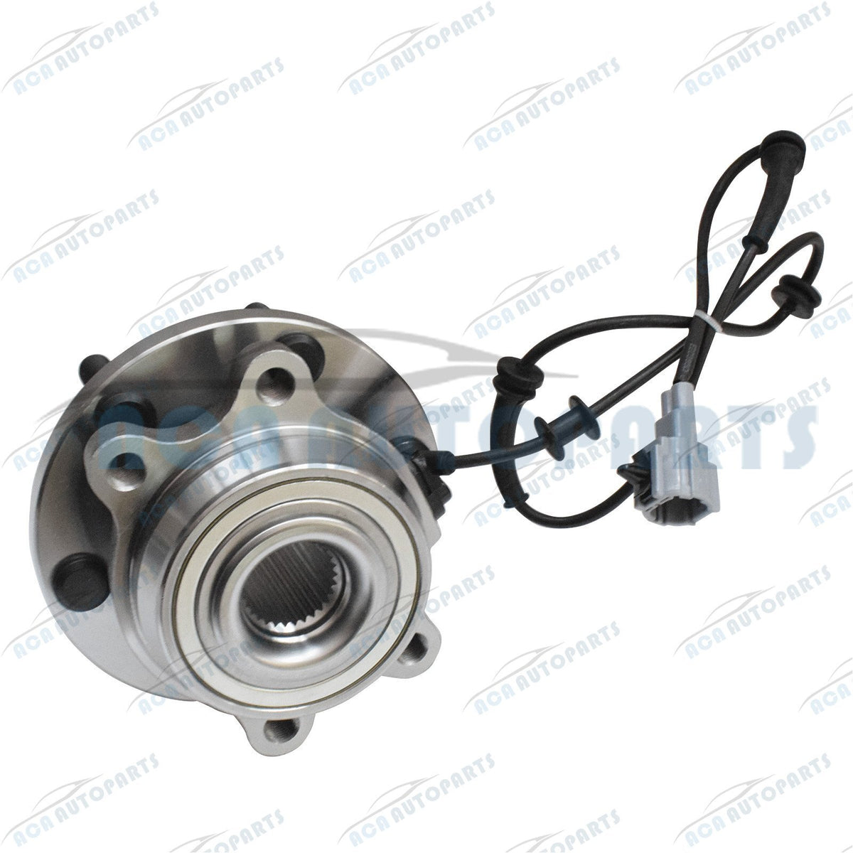 FRONT WHEEL BEARING & HUB FOR NISSAN NAVARA D40 ABS YD25 SPANISH PATHFINDER