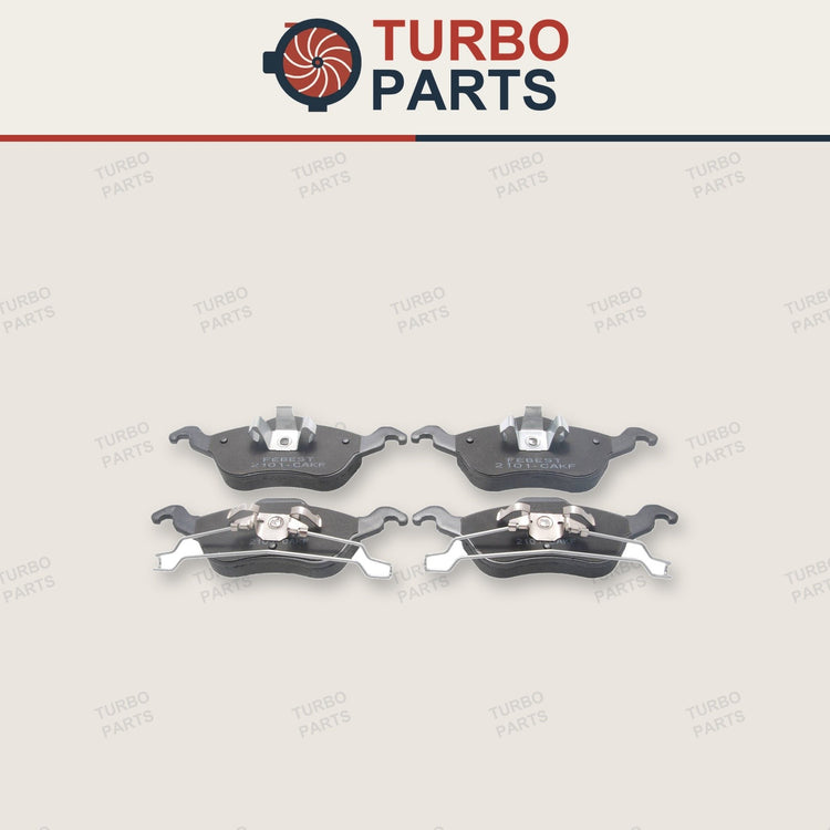 Ford Focus Front Pad Kit, Disc Brake (With Anti-Rattle Spring)