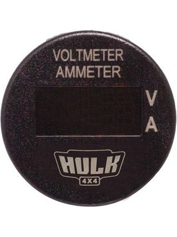 Hulk 4X4 OLED Voltmeter & Ammeter 12-24V Dc 0-100Amp With Shunt (HU6675A)