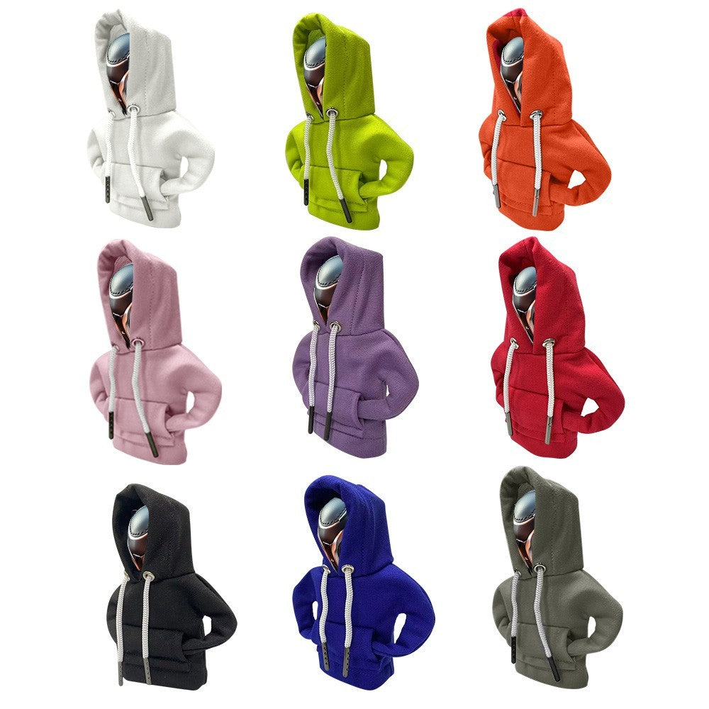 Mini Car Gear Shift Cover Hoodie Shift Knobs Trim Suitable for Mini